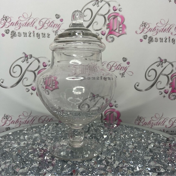 homesense Storage & Organization Glass Jar Candy Bath Bombs Storage